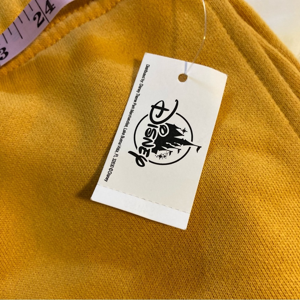 Disney Parks Mickey Mouse Gold Joggers Sweatpants Women Size M, L, XL, 2X, 3X - Picture 5 of 11
